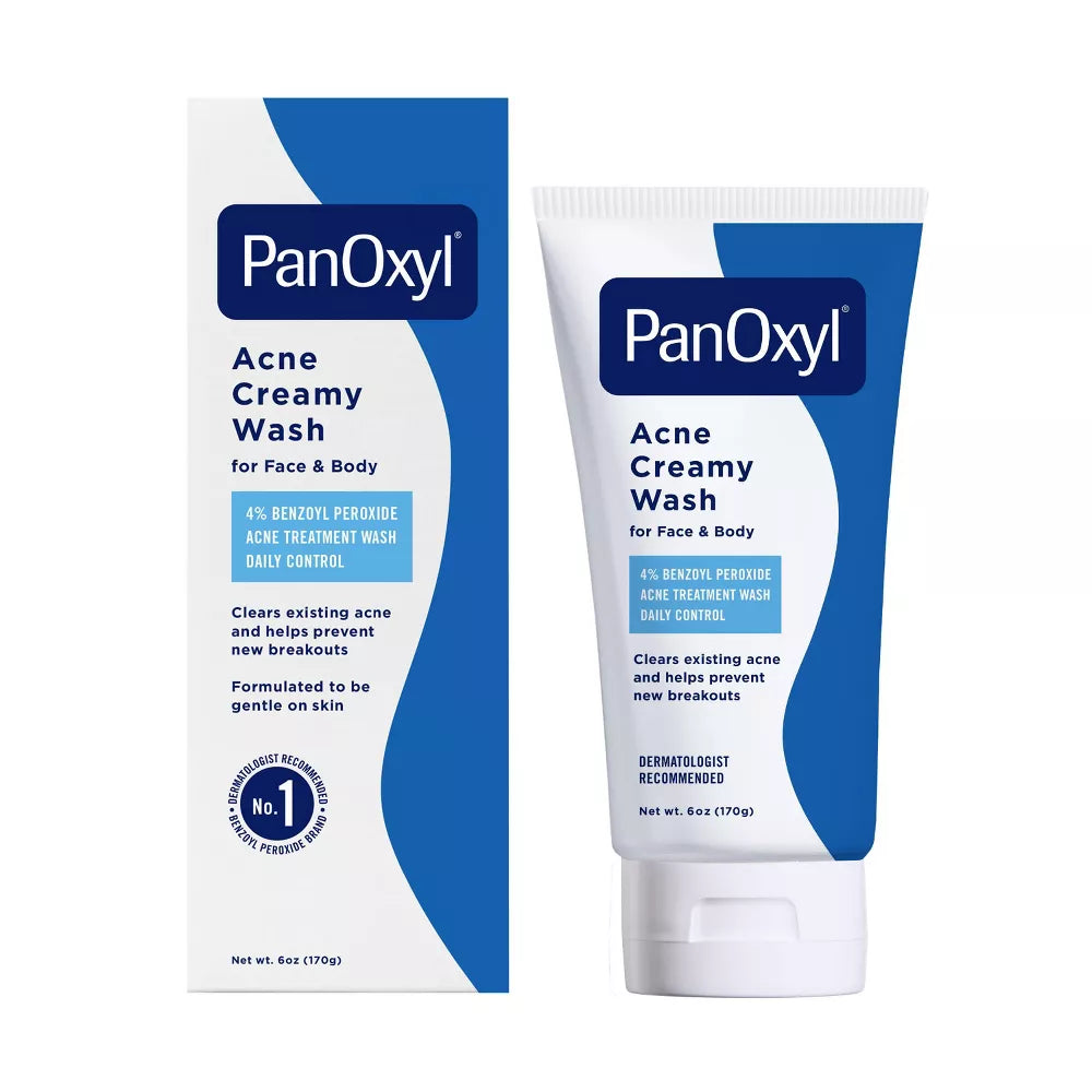 PanOxyl Creamy Wash 4%